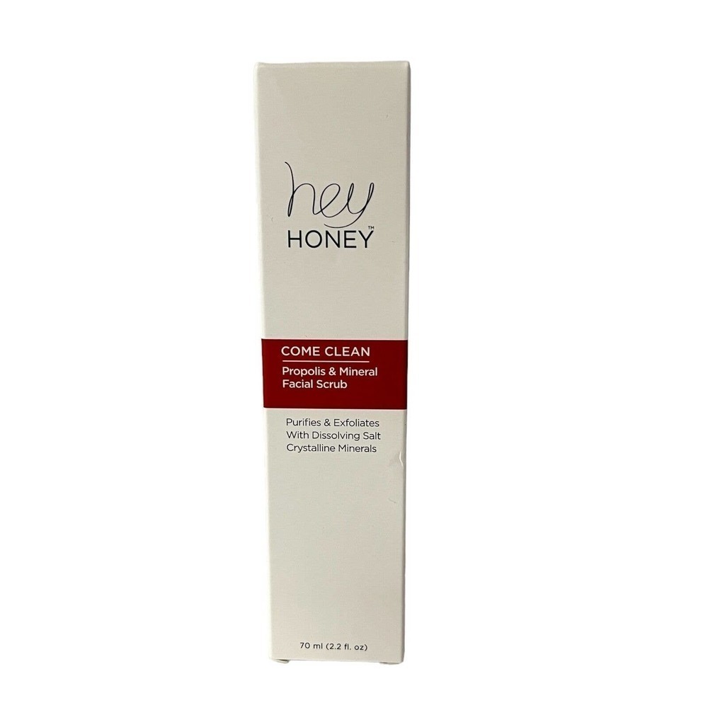 Hey Honey Come Clean Propolis & Mineral Facial Scrub 2.2 fl oz